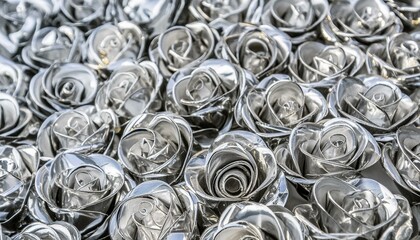 Rosas de prata