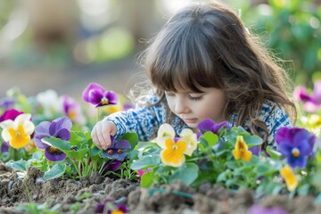 Discovering the Beauty of Nature: Child Gardening in the Backyard