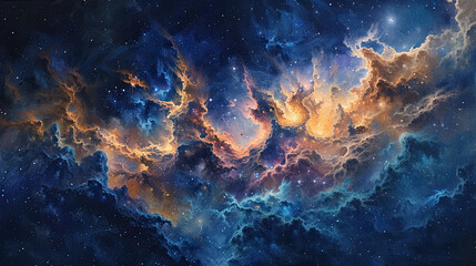 Cosmic Canvas Exploring the Galactic Odyssey
