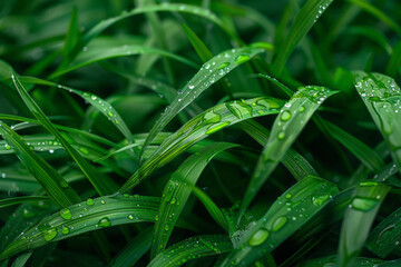 Grass that generates small amounts of electricity when walked on, used in eco-friendly urban parks,