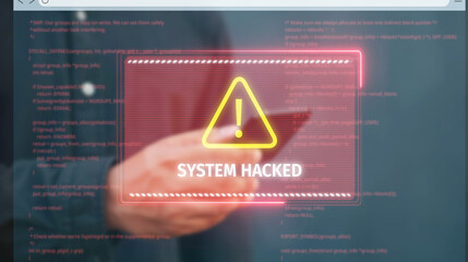Business person identifies vulnerabilities cyber security to prevent hacks. Learn how to safeguard...