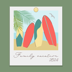 Family Vacation 2024 Surfboards