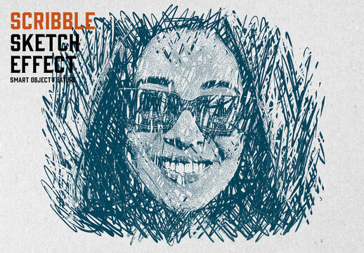 Scribble Sketch Effect