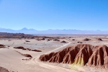 Dunes in Atacama Desert, Chile