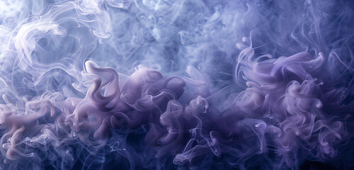 Intricate patterns of mystical periwinkle smoke, perfect for whimsical themes.