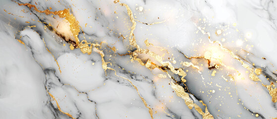 Luxury natural  light grey marble  texture background with golden veined for banners, invitations, interior design, phone cases, textile prints, wedding cards, stationery