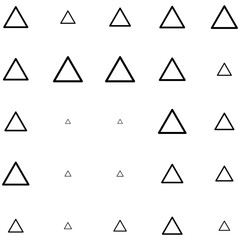 Triangles line random pattern background. Vector illustration.	