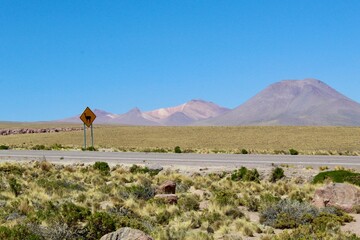 Road in the Wilderness, Atacama, Chile