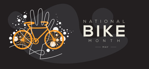 National Bike Month, held on May.