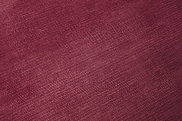 Fototapeta premium Textured corduroy furniture fabric in red colors