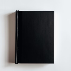 black book isolated on white