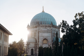Obraz premium Rashad Sultan Tomb. Ancient architecture of Istanbul.