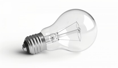 light bulb isolated on a white background