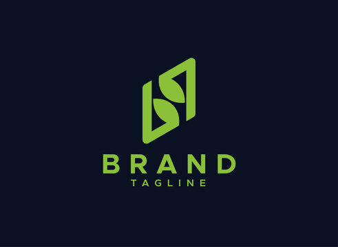 Introducing our bq letter leaf Logo Design Template, this logo used for b nature leaf logo, qb, leaves, ecology, environmental, bio, letter bb logos, font, text, letter mark, line art etc