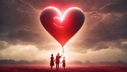 As two hearts beat as one, Love's Thunder reverberates. - Powered by Adobe