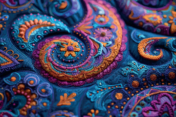 colorful and beautiful patterned fabrics ,Arabian style carpet