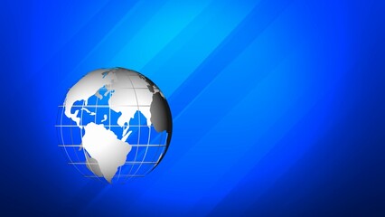 Abstract background basic geometry line overlaps and arranges in a random pattern. world map background, TV News show Broadcast template.