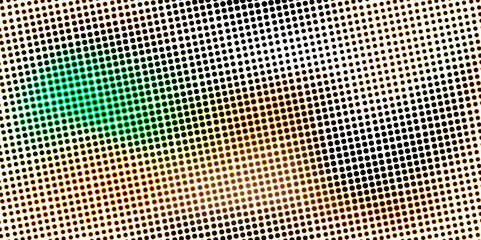 Seamless abstract gradient multicolored rainbow halftone dots background, halftone artistic background pop art template texture vector illustration for design element, texture of wavy dots pattern.