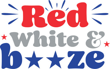 Red white and booze