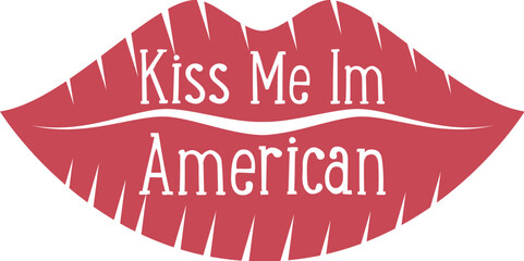 Kiss me im American