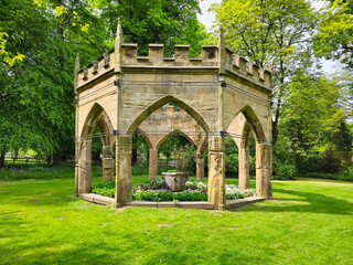 Gothick Tower, Renishaw Hall, Derbyshire, UK