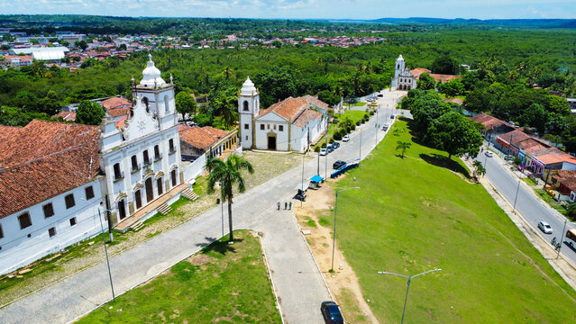 Vista a&eacute;rea do S&iacute;tio Hist&oacute;rico de Igarassu