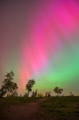 Beautiful northern lights on the 10th/11th of May 2024 in Germany.