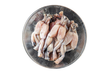 frog leg food meat french cuisine cooking appetizer meal food snack on the table copy space food background rustic top view