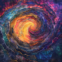 Kaleidoscope Cosmos Exploring Celestial Plains