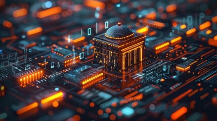 Fintech, Financial, Digital, Technology.