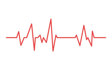 Heart line. cardiogram health medical heartbeat pulse