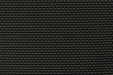 Rough burlap black surface background