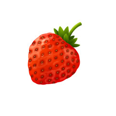 strawberry on a transparent background