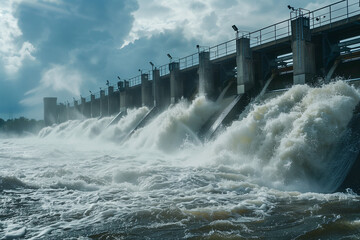 dam floodgates 