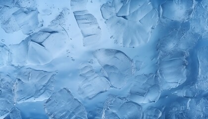 Obraz premium blue ice texture