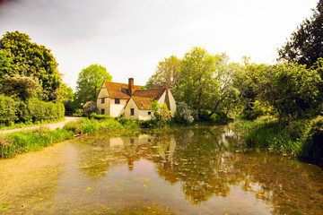 Willy Lott's House, Flatford Mill, in Essex.