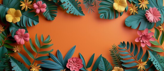 Obraz premium Bunch of Flowers Adorning Wall