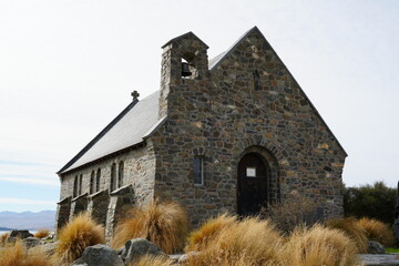 old church in the field