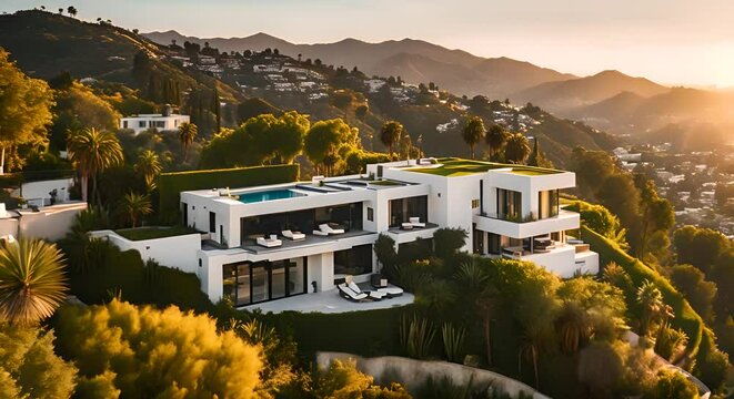 Mega Mansion in Beverly Hills.