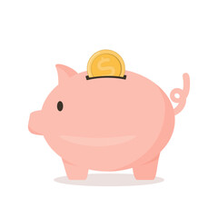 piggy bank illustration