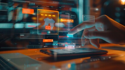 A mesmerizing close-up scene featuring hands interact and mail.