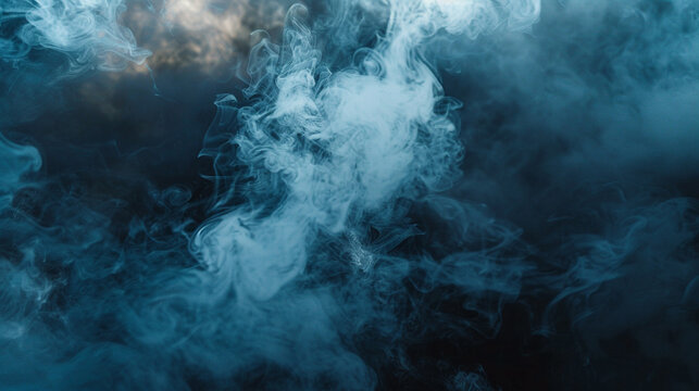 Smokey background captured during a supernatural event