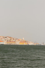Fototapeta premium Coast of Lisbon Portugal in the Summer