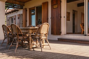 Terrasse d'une maison