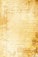 Fototapeta premium Old grunge paper background with stains and scratches. Place for text.
