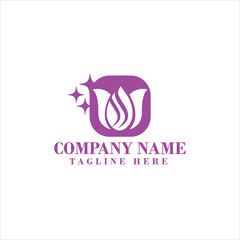 Woman face logo design vector illustration. Woman face suitable for beauty and cosmetic company logos.
