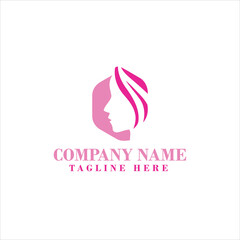 Vector logo design for beauty salon, hair salon, cosmetic
