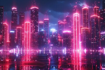 The city of the future is a place of gleaming skyscrapers and bright lights. It is a place where anything is possible.