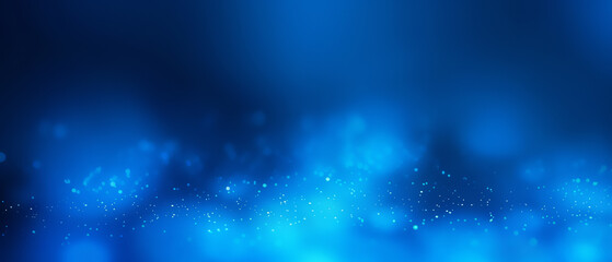 Fototapeta premium Abstract Blue Gradient Background Resembling Sky