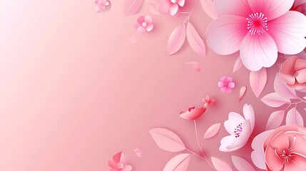Obraz na płótnie Canvas flower, cosmetic, display, floor, luxury, stand, empty, floral, copy space, pastel color, sweet, concept, 3d, product, background, design, pink, abstract, backdrop, light, texture, wallpaper, pattern,